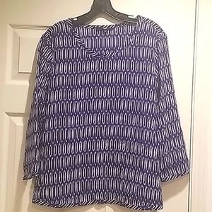 Hugo Boss Geometric Print blouse